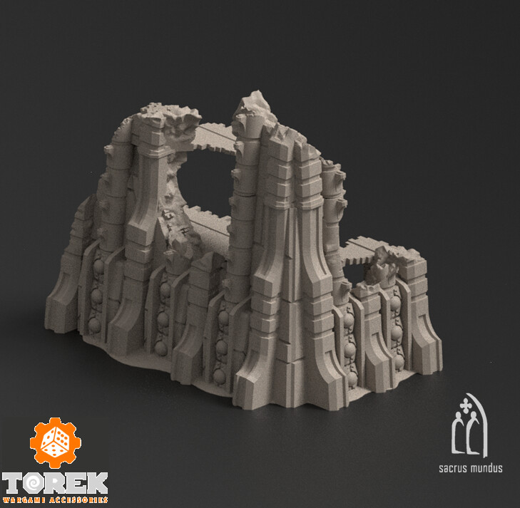 Tomb World building ruins 2