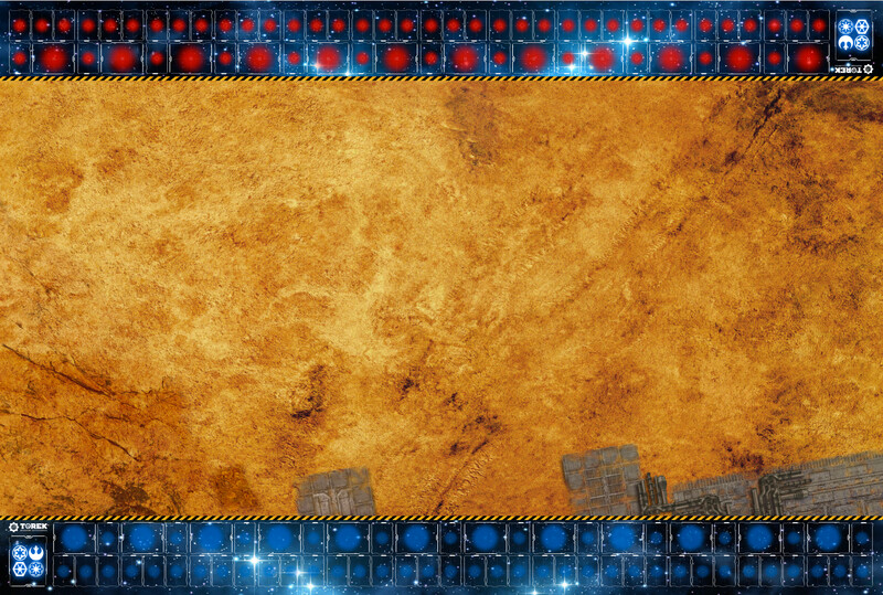 Battlemat Geonosis - Compatible Star Wars Legion®