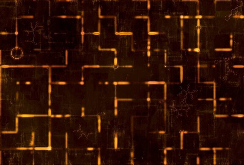 Battlemat Mechanical death red Battlemat Mechanical death red