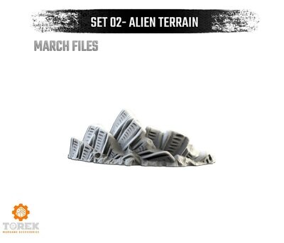 Alien barrières x3