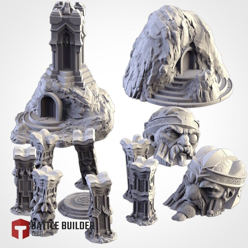 Dwarf terrain Pack