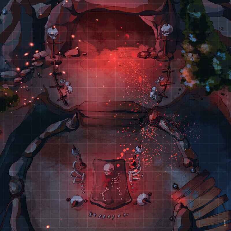 Battlemat RPG Ogre