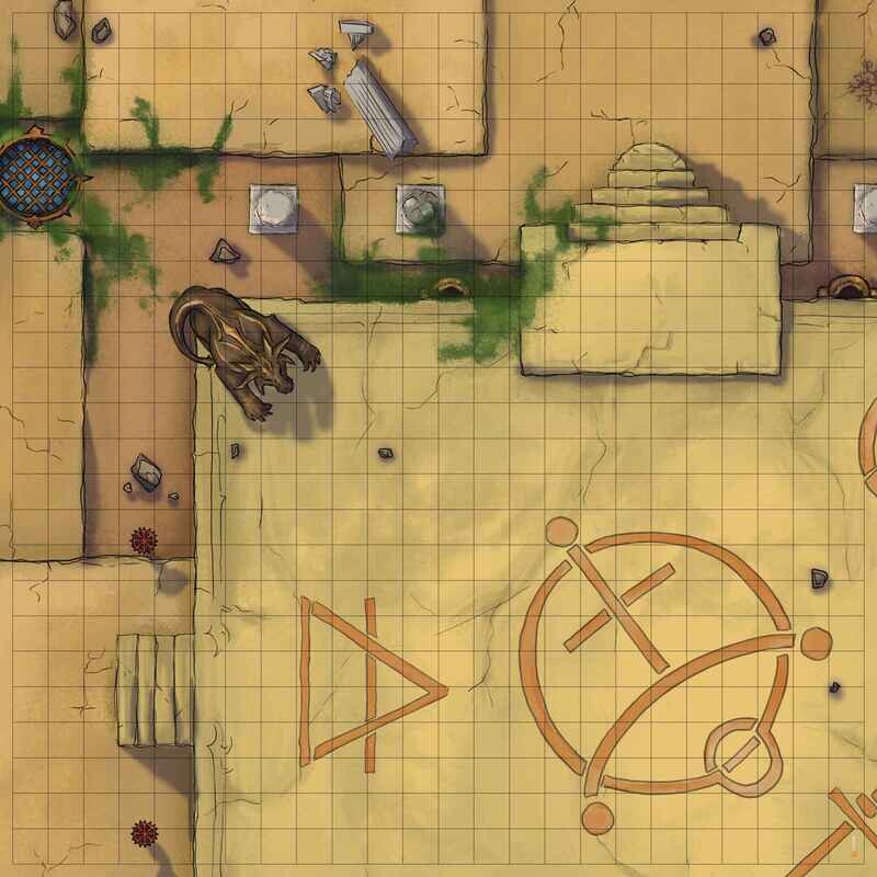 Battlemat RPG Egypt