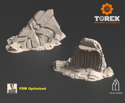 Vatar XI. Mining Complex Ruins (2 models)