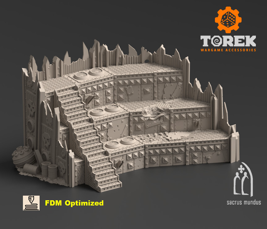 Warpzel-1A. Ork Space Program Terraces B