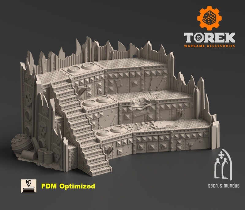Warpzel-1A. Ork Space Program Terraces B