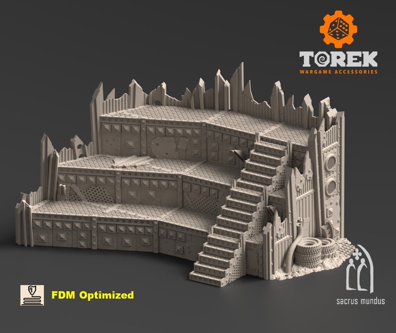 Warpzel-1A. Ork Space Program Terraces A