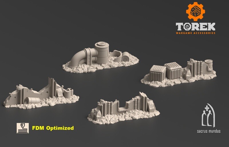 Phyrus II, Forge Planet Obstacles (4 models)