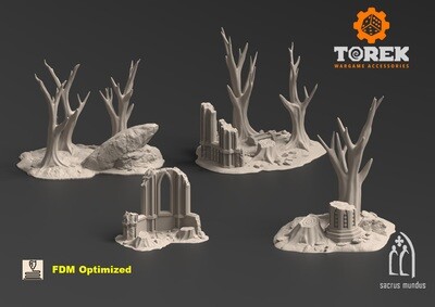 Thesalon. Savage World Fortress Forest (4 models)