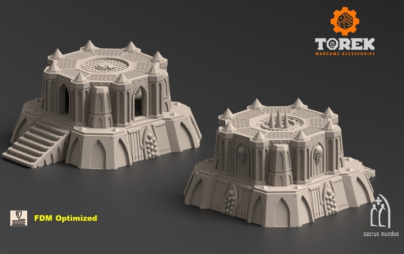 Thesalon. Savage World Silos (2 models)