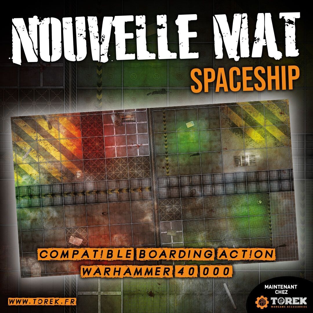 Battlemat Spaceship (Boarding Actions GW)