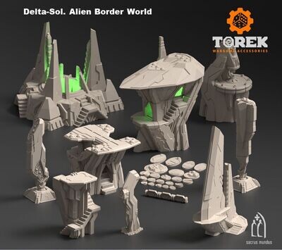 Pack Delta-Sol. Alien Border World