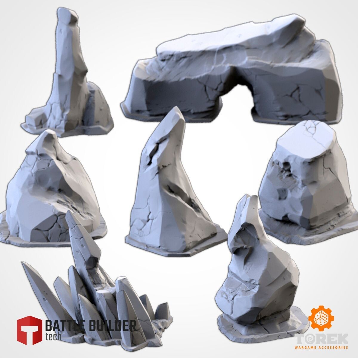 Table Complète Icebergs (7 models)