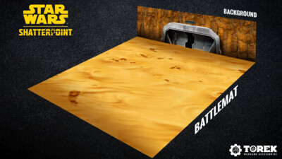Battlemat Tatooin 2 (Star Wars Shatterpoint)