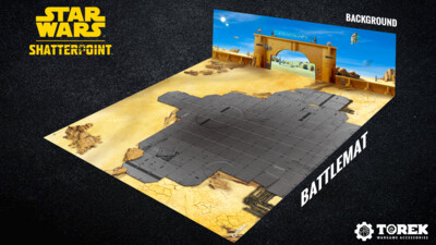Battlemat Tatooin 1 (Star Wars Shatterpoint)