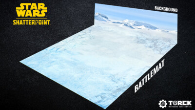 Battlemat Hoth (Star Wars Shatterpoint)