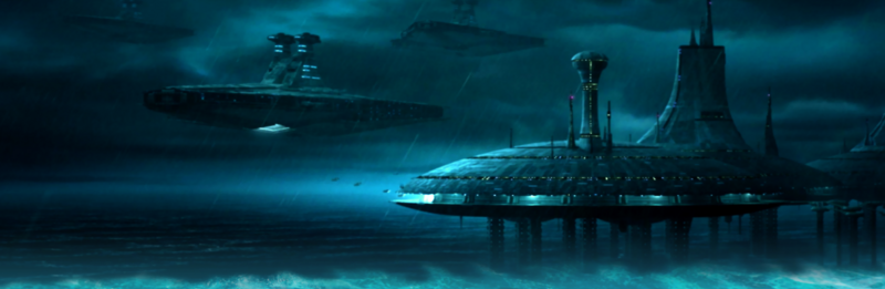 Fond de Table Kamino (Compatible Star Wars Shatterpoint)