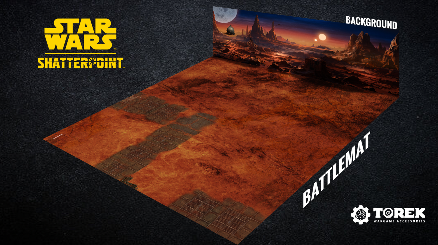 Battlemat Geonosis (Star Wars Shatterpoint)