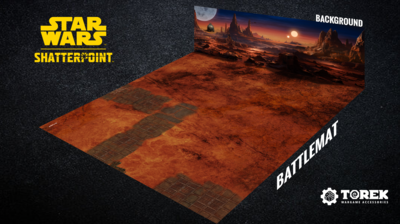 Battlemat Geonosis (Star Wars Shatterpoint)