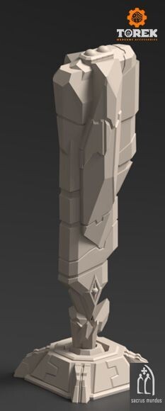Delta-Sol. Alien Border World Monolith C