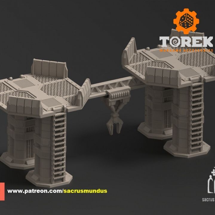 Kyhlden. Hive City Docks Crane