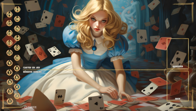PLAYMAT inspired by Alice Lorcana
