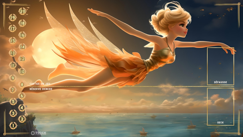 PLAYMAT  inspired by  Clochette Lorcana