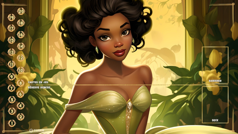PLAYMAT  inspired by  Tiana Lorcana