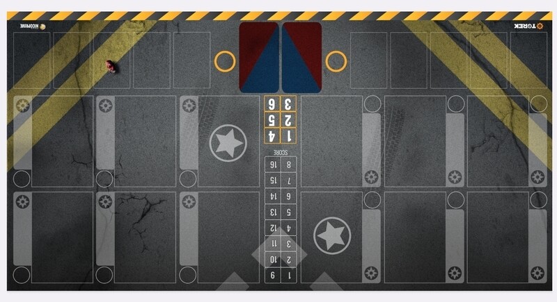 Playmat 2 joueurs Compatible Marvel Crisis Protocol V2
