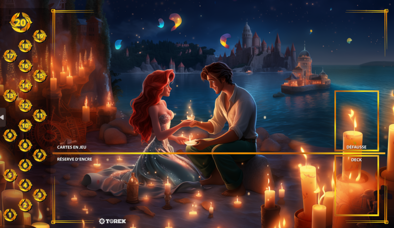 PLAYMAT  inspired by  Eric et Ariel LORCANA