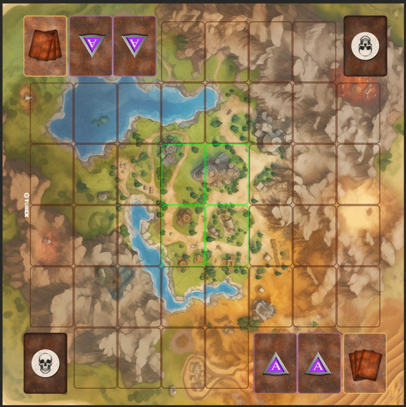 Arackhan wars PLAYMAT