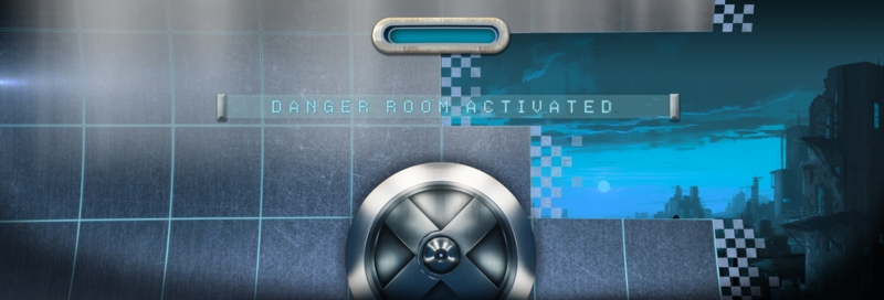 Fond de table Danger room (Compatible Marvel Crisis Protocol)