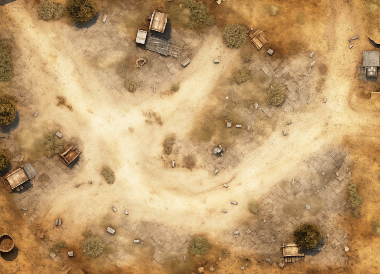 Battlemat Post Apo 4