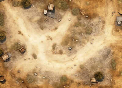 Battlemat Post Apo 4