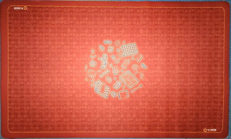 Tapis Meeple rouge 100cm/60cm AVEC DÉFAUT