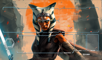 Playmat inspired by Ahsoka 1 Star Wars unlimited compatible 1 player