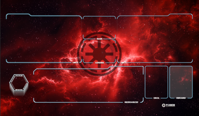 Playmat inspired by Empire Star Wars unlimited compatible 1 player