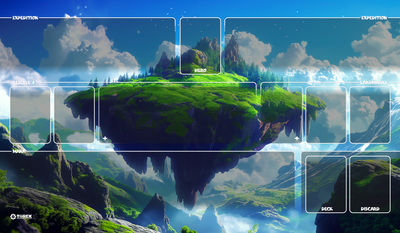 Playmat Montagne volante - Compatible Altered - 1 player