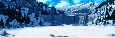 Fond de table Alkali Lake (Compatible Marvel Crisis Protocol)