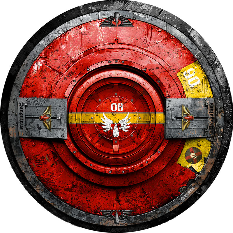 ** New 40K v10 ** Gabarits d'objectifs /  target templates - inspiration Blood Angels