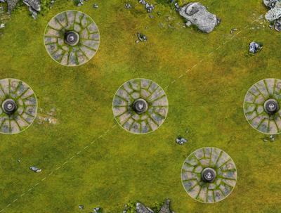 Battlemat FER DE LANCE - Age of Sigmar® - Inspiration Jade