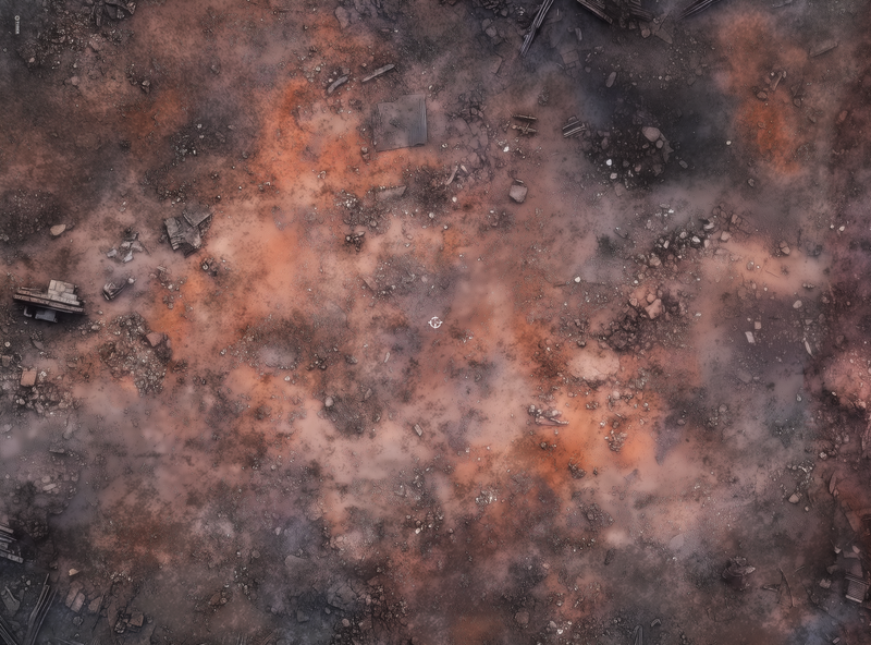 Battlemat for Kill Team®- Ruines monde ruche (KillTeam)