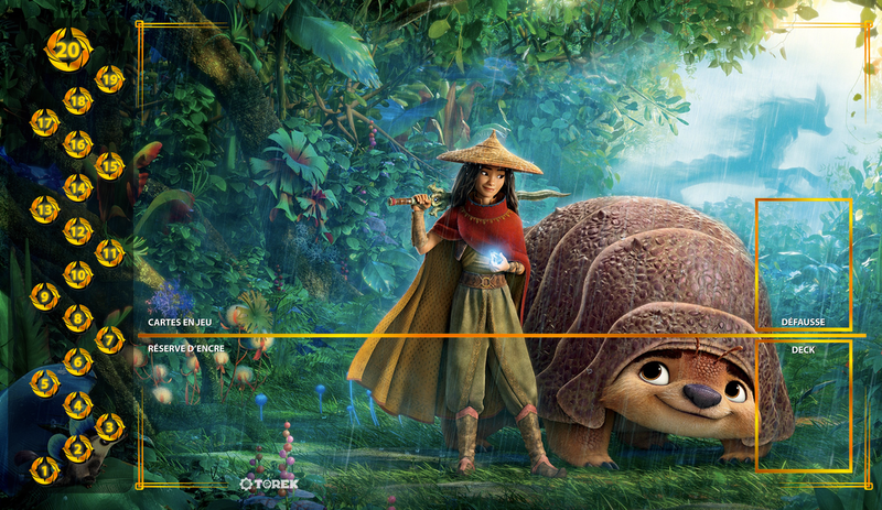 PLAYMAT  inspired by Sizu / Raya 2 Lorcana