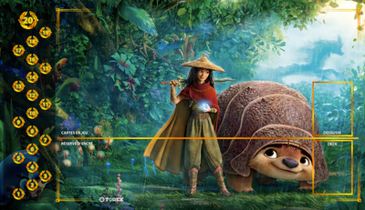 PLAYMAT  inspired by Sizu / Raya 2 Lorcana