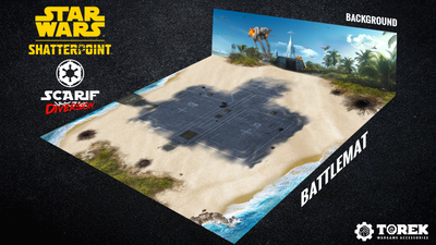 Battlemat Scarif Diversion (Star Wars Shatterpoint)