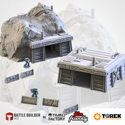 Set Bunkers Imperiaux (6 models)