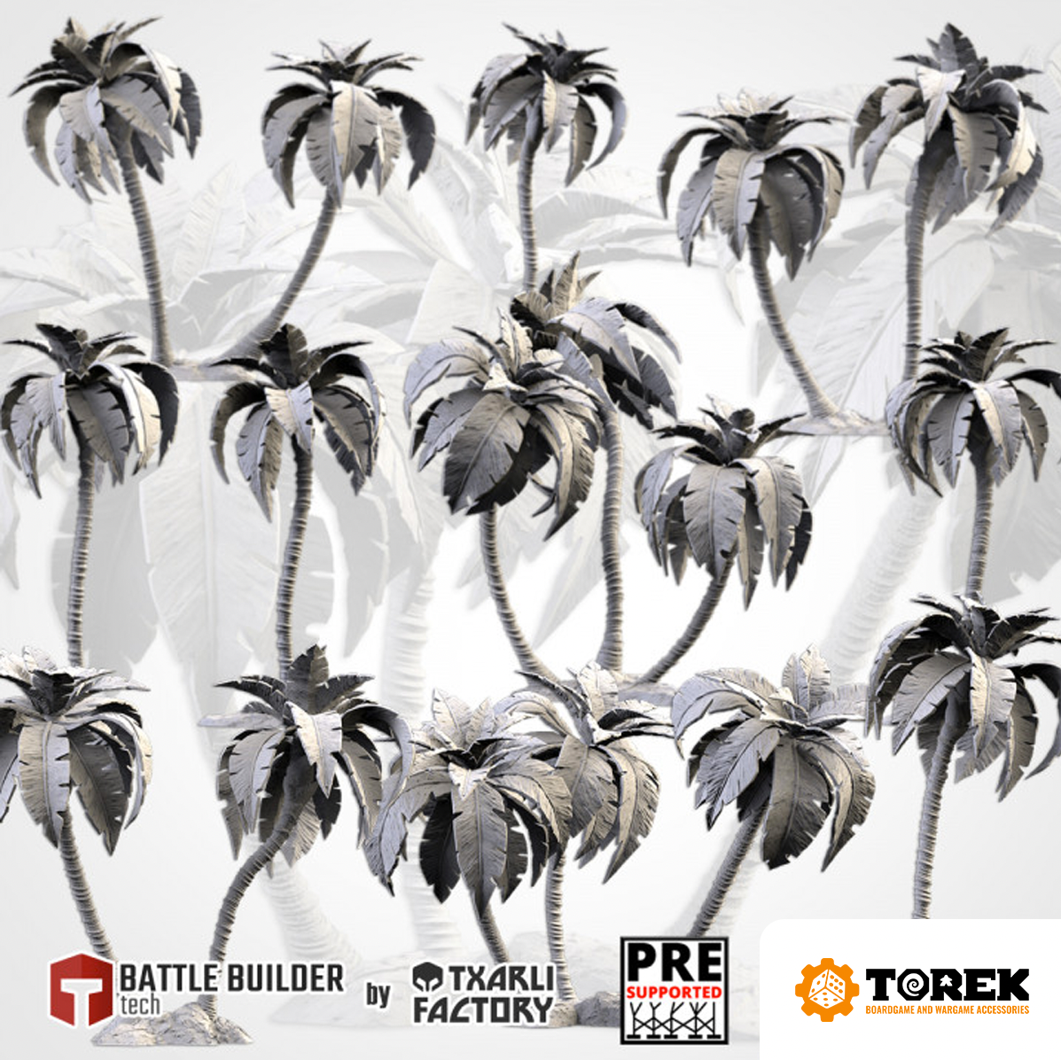 Set de Palmiers (10 models)