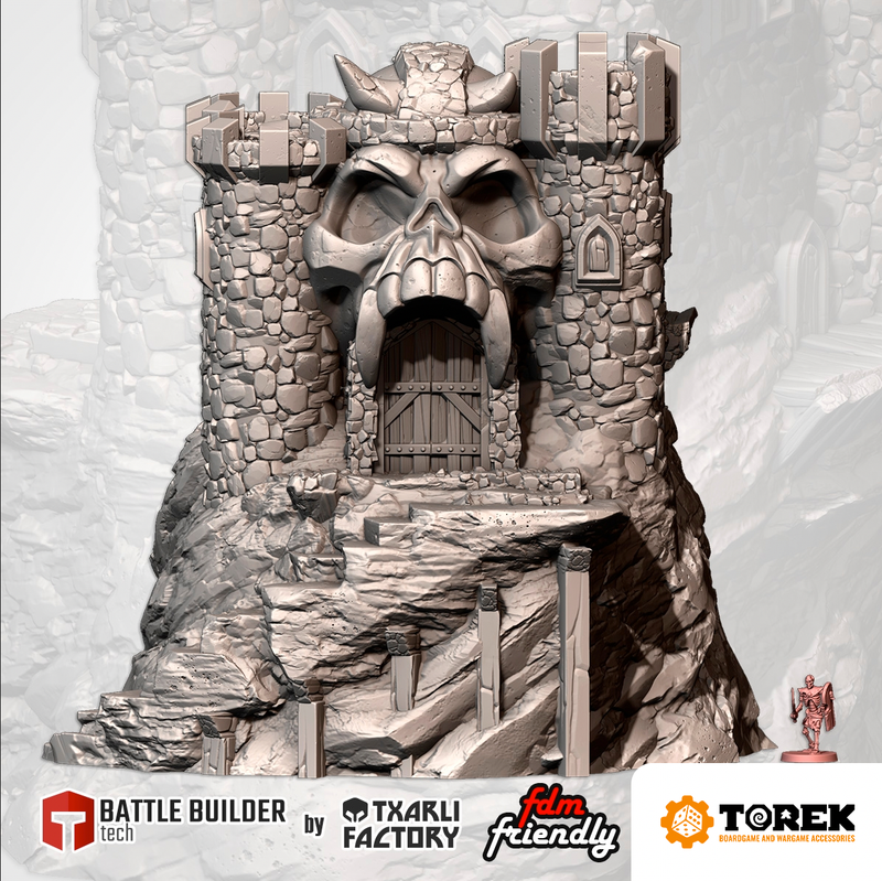 Château crâne (1 model) - Skull Castle Château crâne (1 model) - Skull Castle