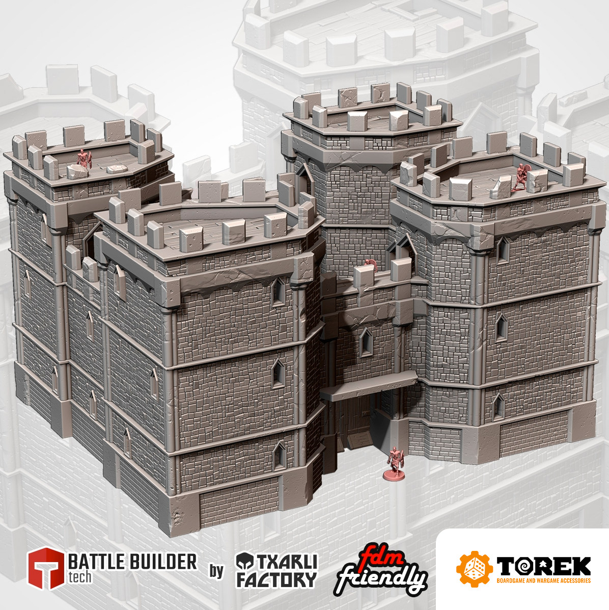 Château / Placeforte (1 model) - Castle / Stronghold