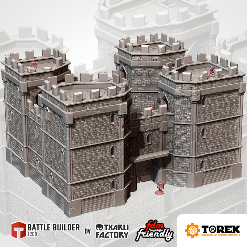 Château / Placeforte (1 model) - Castle / Stronghold